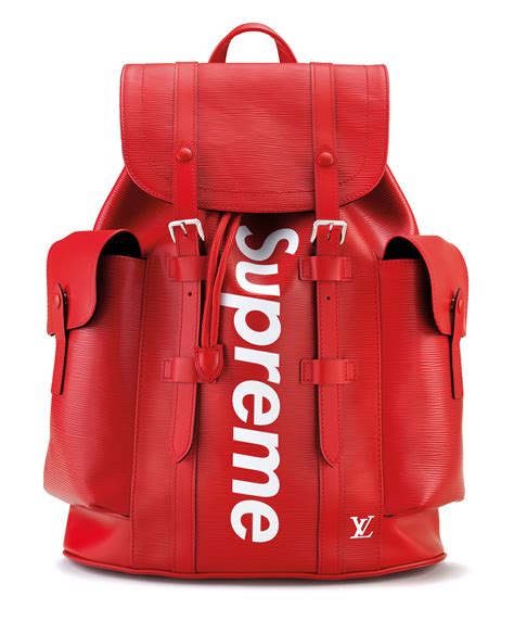 louis vuitton supreme backpack red|mascarilla supreme louis vuitton.